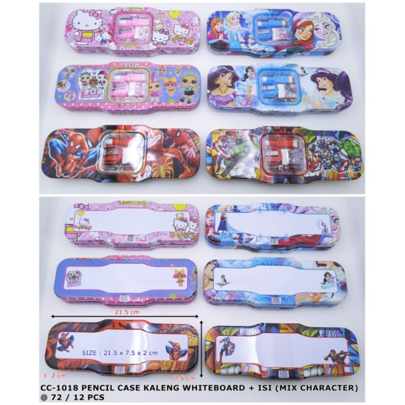 

Tempat Pensil Karakter Anak Set + Whiteboard / Study Set