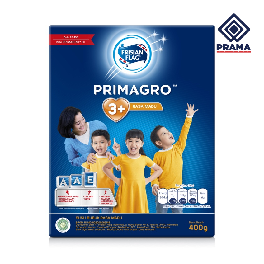 Promo Harga Frisian Flag Primagro 3 Madu 400 gr - Shopee