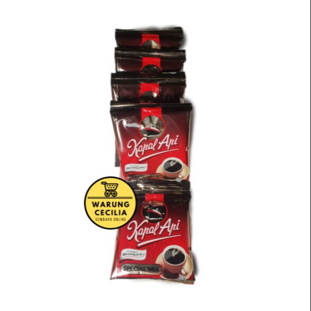 

Kopi Kapal Api Special Mix - Kopi Instan (1 renceng = 10 pcs)