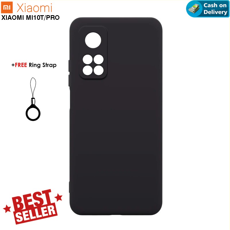 Case Xiaomi Mi10t mi 10t Slim Matte FREE Gantungan Frosted Shell Silikon With Camera Protection