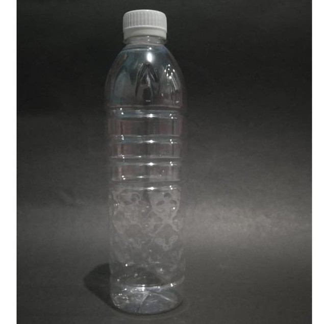 Botol AMDK 600 Ml - Hitam Botol plastik 600 ml / botol murah