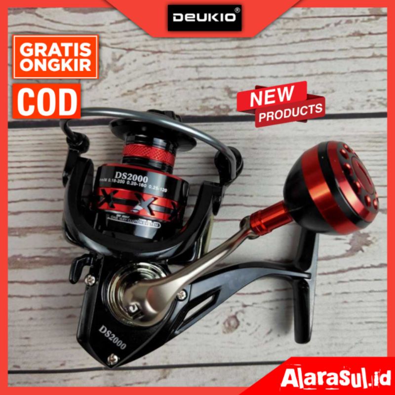 Reel Pancing Rill Pancing Ril Pancing DEUKIO DS2000 Reel Pancing Fishing Reel 5.0:1 Gear Ratio