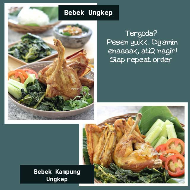 BEBEK UNGKEP PAWON AYU / BEBEK UNGKEP FROZEN