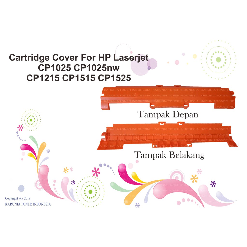 Cartridge Cover For HP Laserjet CP1025 CP1025nw CP1215 CP1515 CP1525