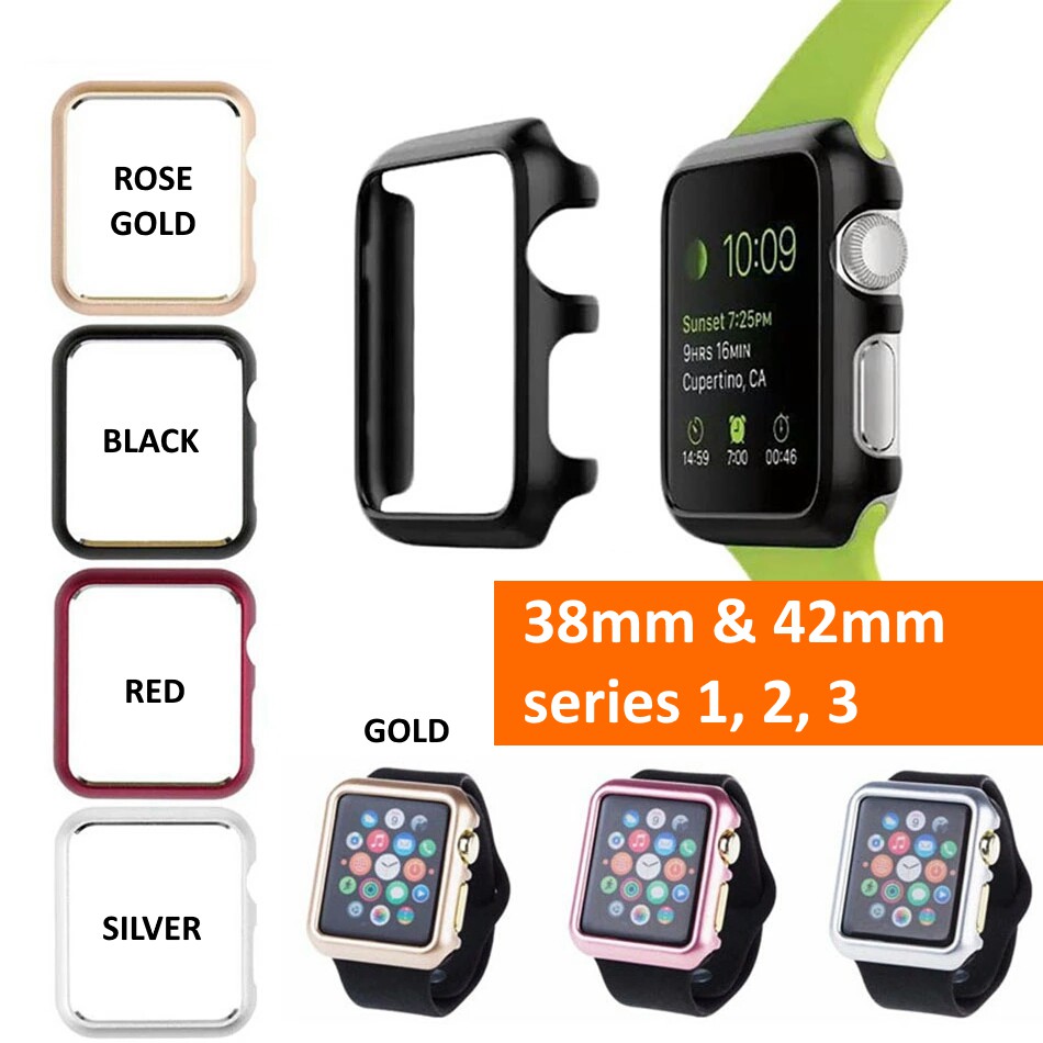 Apple Watch iWatch Solid State Case Protector Series 1 2 3 for 38mm 42mm