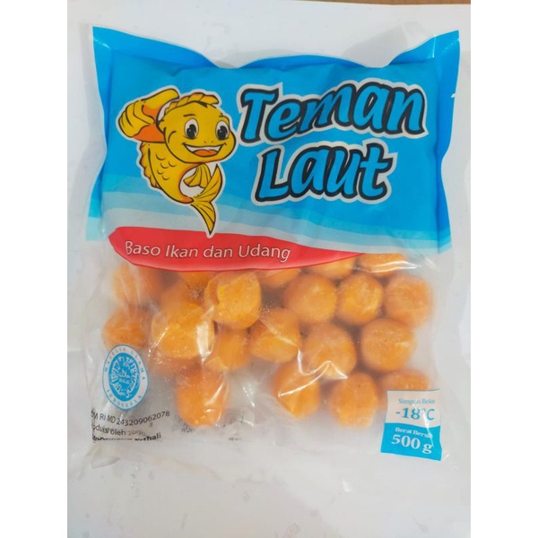 

Baso ikan & udang teman laut 500gr frozen food