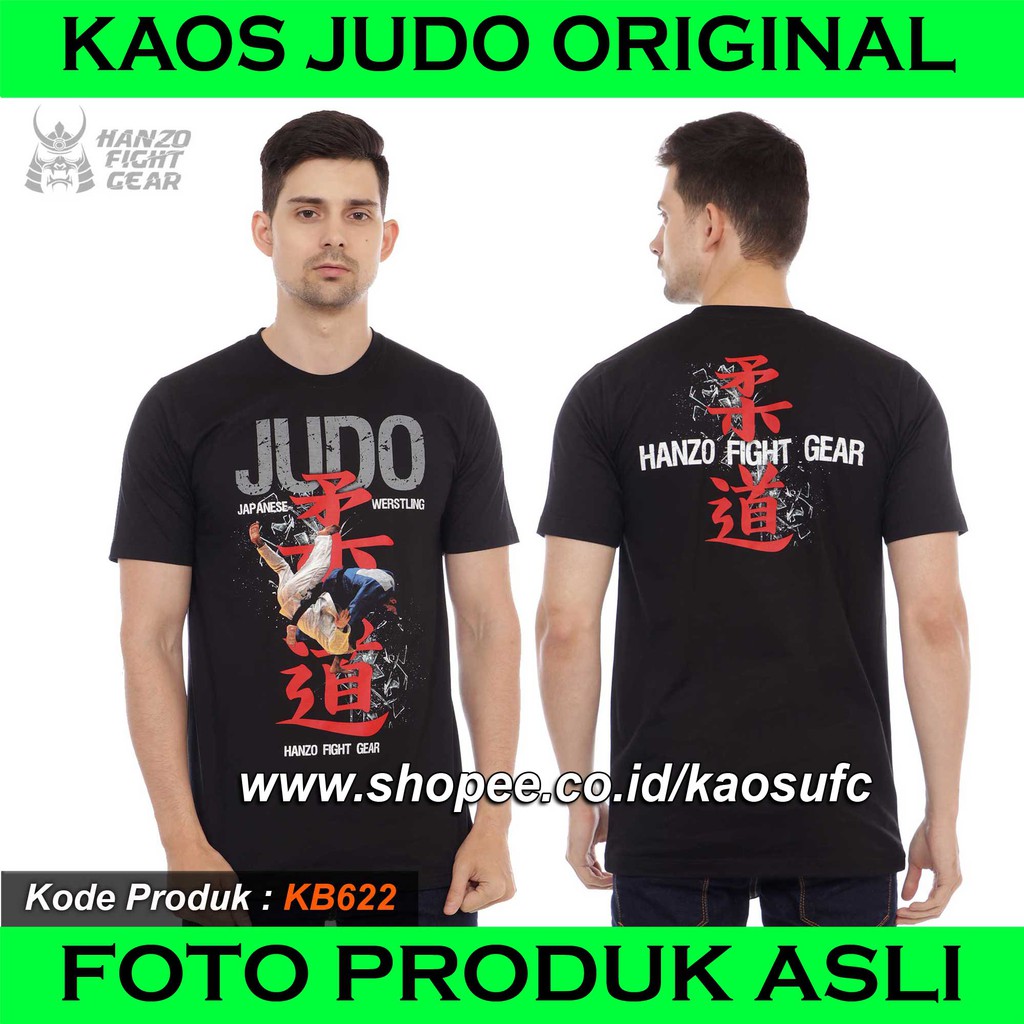 KAOS JUDO JAPANESE WRESTLING, TSHIRT JUDO, BAJU JUDO