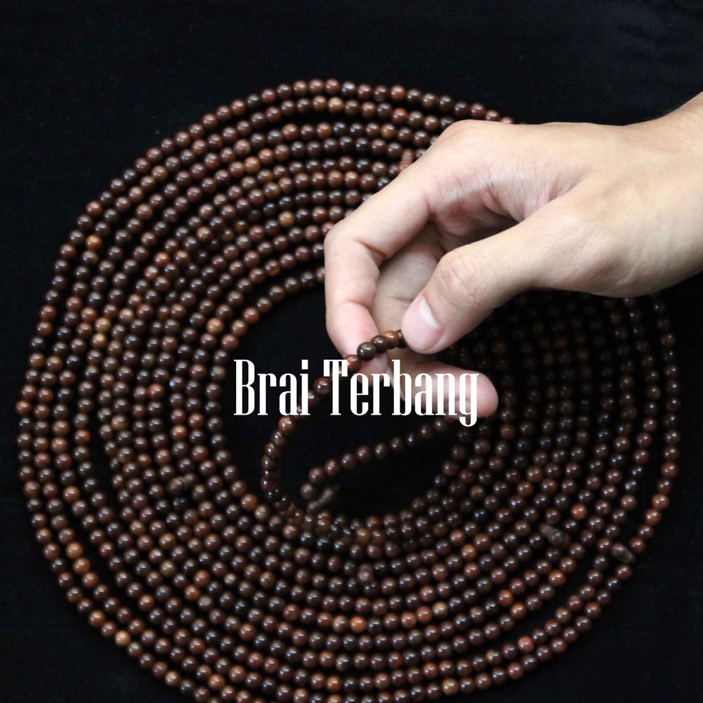 tasbih tasbeh kayu kaokah kaukah kokka kokkah 1000 seribu butir asli