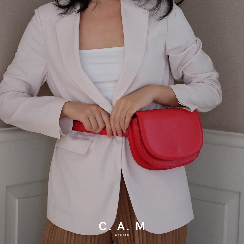 C. A. M studio - Emma Bag in Red ( Tas Wanita )