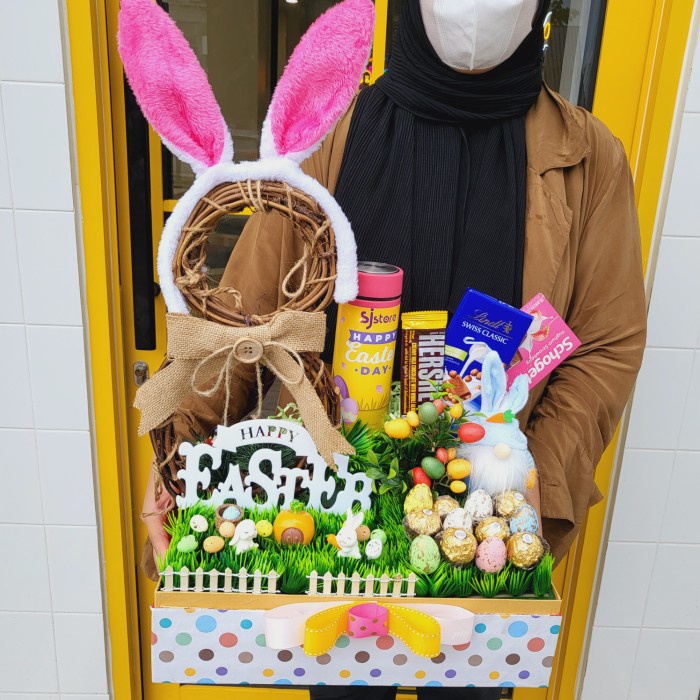 

Paket dekorasi box hampers easter bunny eggs kelinci telur paskah 22