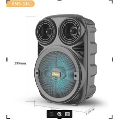 Speaker BLUETOOTH KImiso 3381