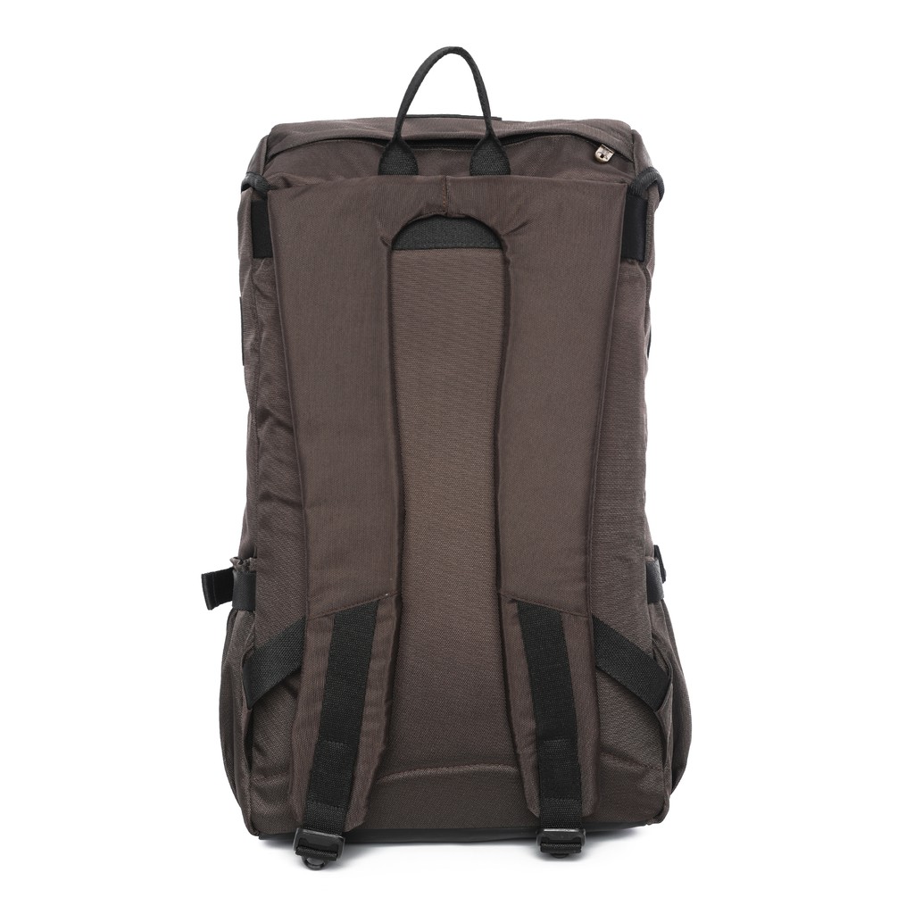 CITY HUSTLE BROWN |Urban Factor x FORIND| Tas Ransel Ori Bag Gunung Polos Pria Wanita Backpack Baru