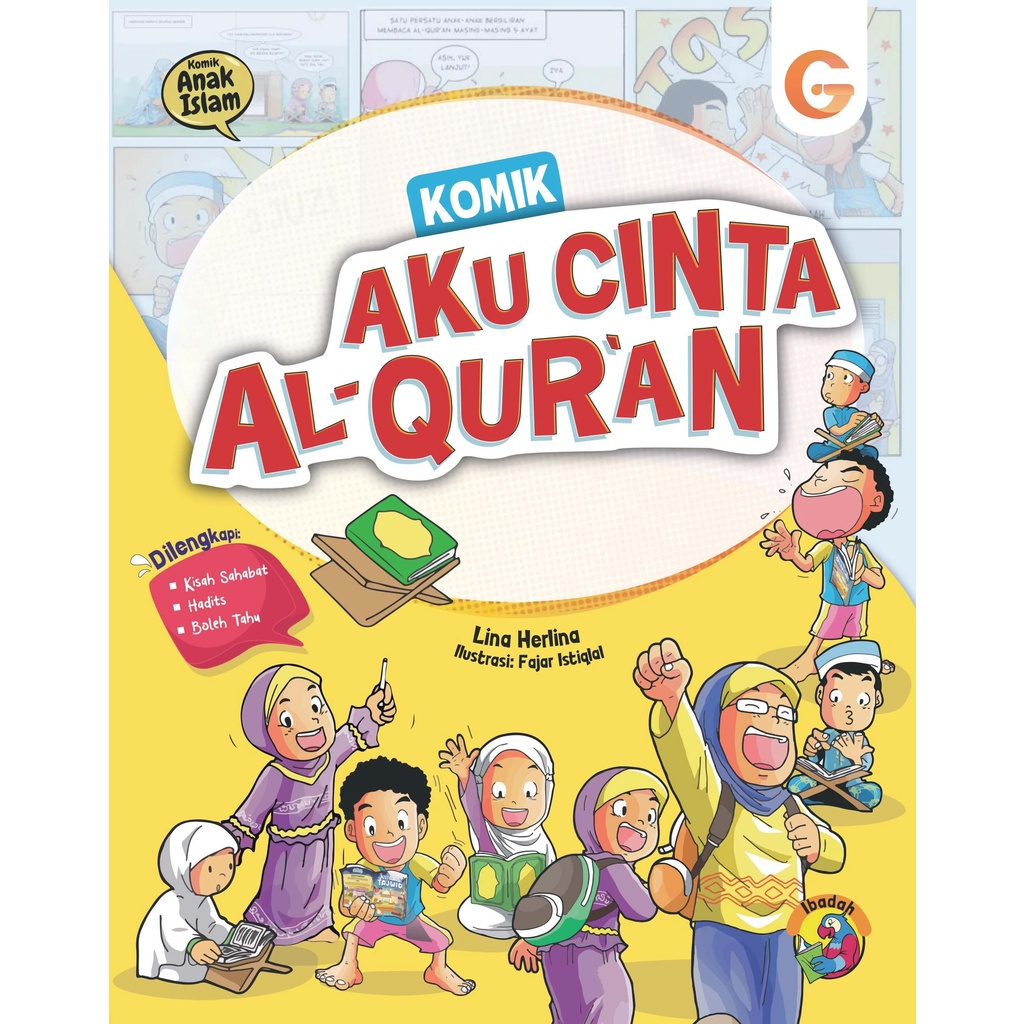 Buku Komik Aku Cinta Al- Qur`an - Gema Insani 100% Original