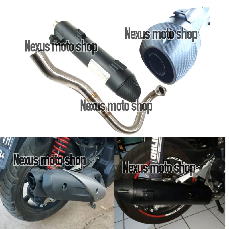 knalpot ahm pcx150 new knalpot standar racing pcx150 knalpot pcx new