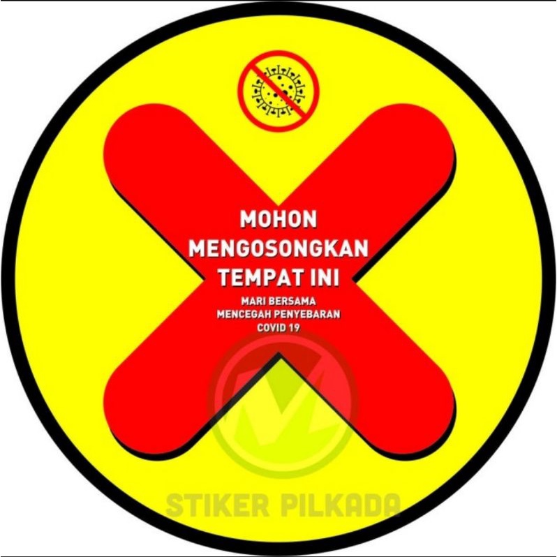 

STIKER VYNIL MOHON MENGOSONGKAN TEMPAT INI