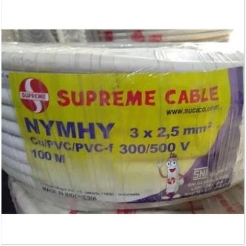 Nymhy 3 x 2.5 mm Supreme / Kabel serabut nymhy 3x2,5mm 100 Meter