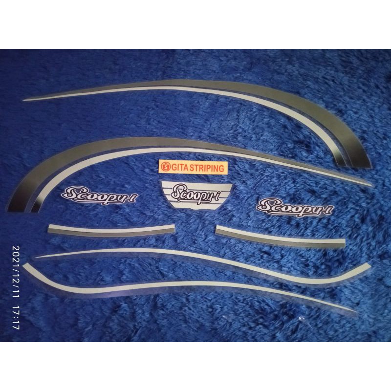 striping transparan scoopy karbu list