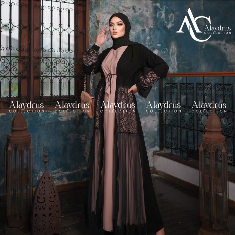 Baju Muslim Abaya Bordir Gamis Arab Saudi Bordir Zephy Turki 10 Umroh Dubai Turkey India