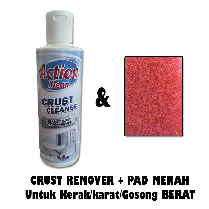 PEMBERSIH CERMIN AQUARIUM KACA KAMAR MANDI STAINLESS STEEL DARI KERAK JAMUR BEKAS AIR CRUST REMOVER