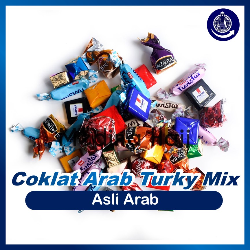 

Coklat Arab Mix Made in Arab Oleh-Oleh Khas Arab 1000 gr 1kg 1 kg Coklat Arab Mix Impor 500gram cokelat arab turki kiloan enak murah coklat makanan lebaran coklat curah Coklat Arab MIX 250gram