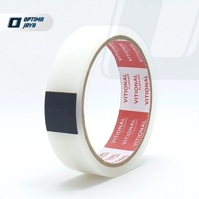

Lakban OPP 24mm Bening 40 Yard (Hitam) / Solasi / Isolasi