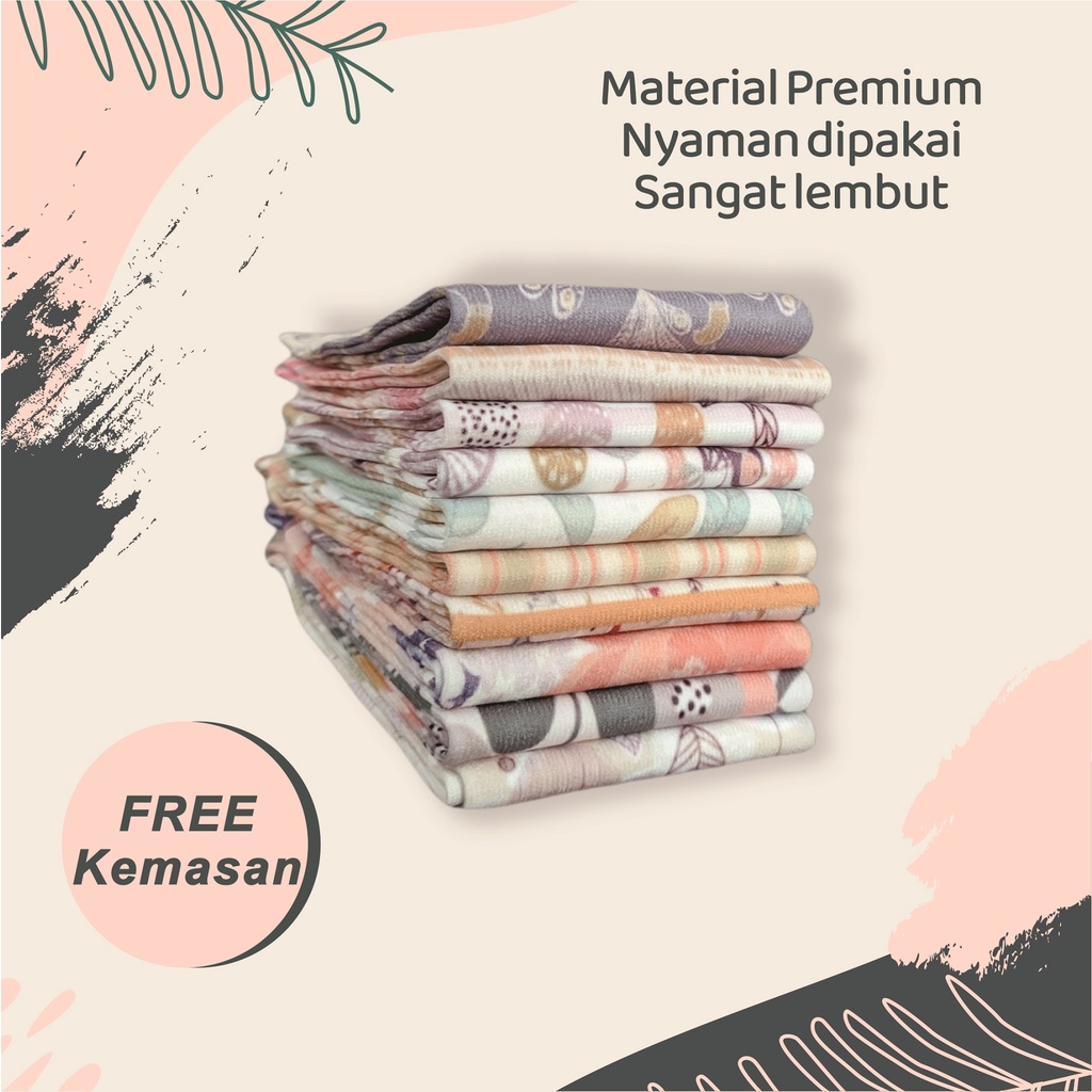 Kaos Kaki Jempol Wanita Muslimah / Muslim Printing - Lembut, Premium