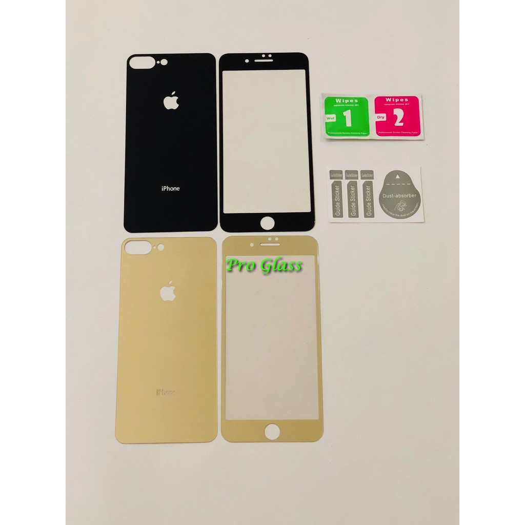 Iphone 7/8/7+/8+/X Electroplate Mirror 2in1 Magic Glass Premium Tempered Glass