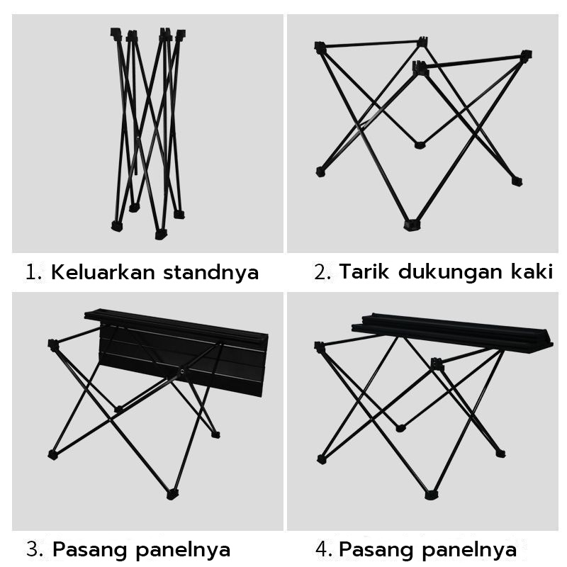 Meja Lipat Outdoor Aluminium Meja Lipat Outdoor Portable Meja Lipat Outdoor Camping