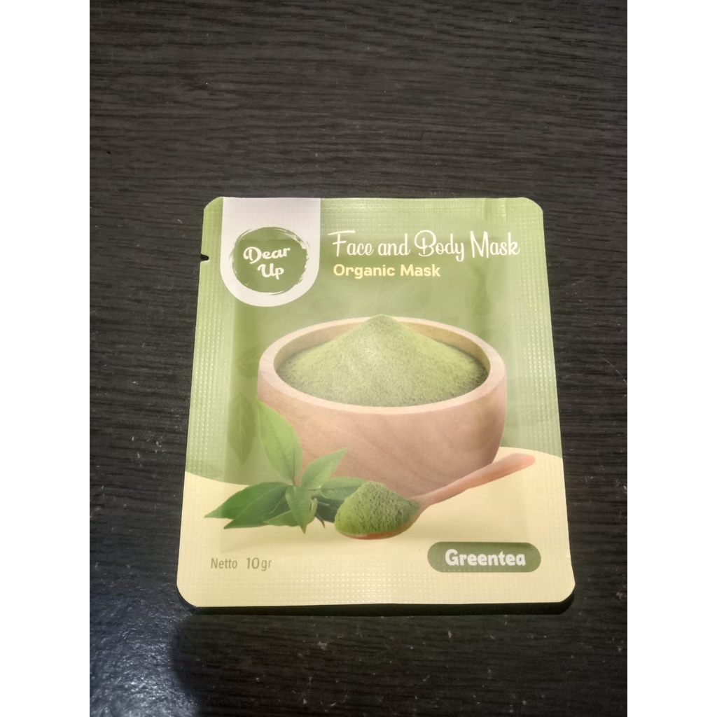 Dear Up Face Mask Organic 10 Gr