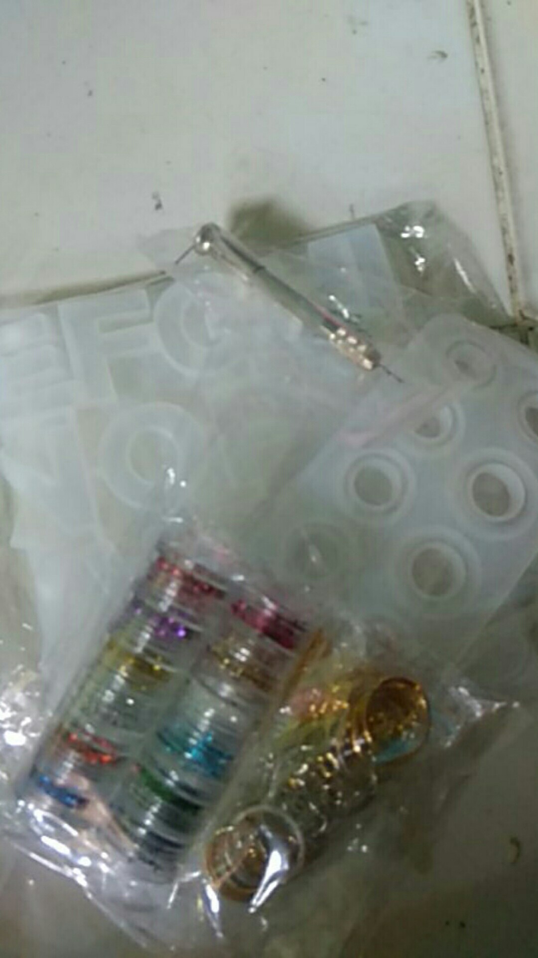 Inf Inf ✿ Cincin Cetakan Perhiasan Handmade Diy Bahan Silikon