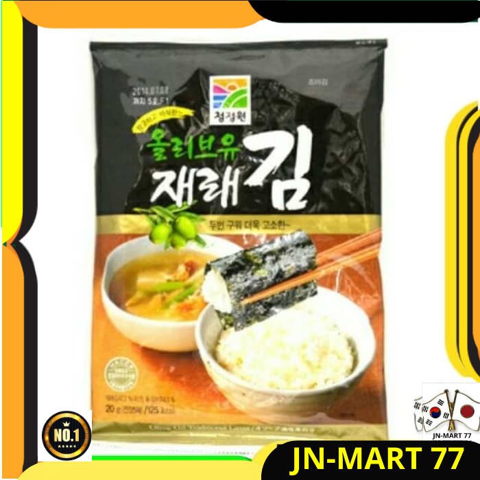 

MAKANAN KOREA/KOREAN FOOD/SEAWEED KOREA DAESANG ROASTED LAVER 3 PCS