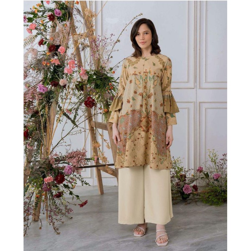 Kirana Tunik Brown L by Geulis