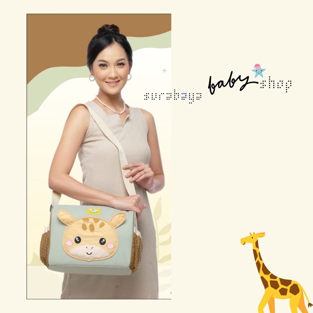 BABY JOY TAS BAYI MEDIUM GIRAFFE SERIES - BJT1043