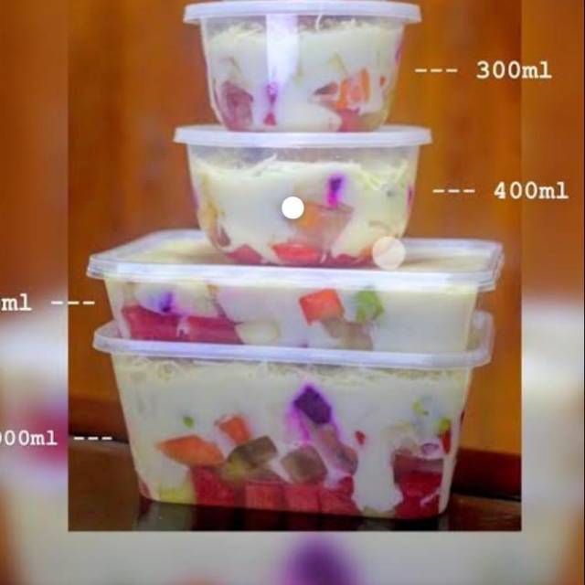 Cup Salad Cup 200ml Cup 300ml Cup 400ml Cup 500ml Box Cup 750ml Cup 1000 Ml Shopee Indonesia