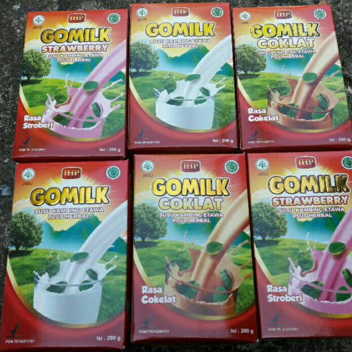 GOMILK Susu Kambing Etawa Plus Herbal