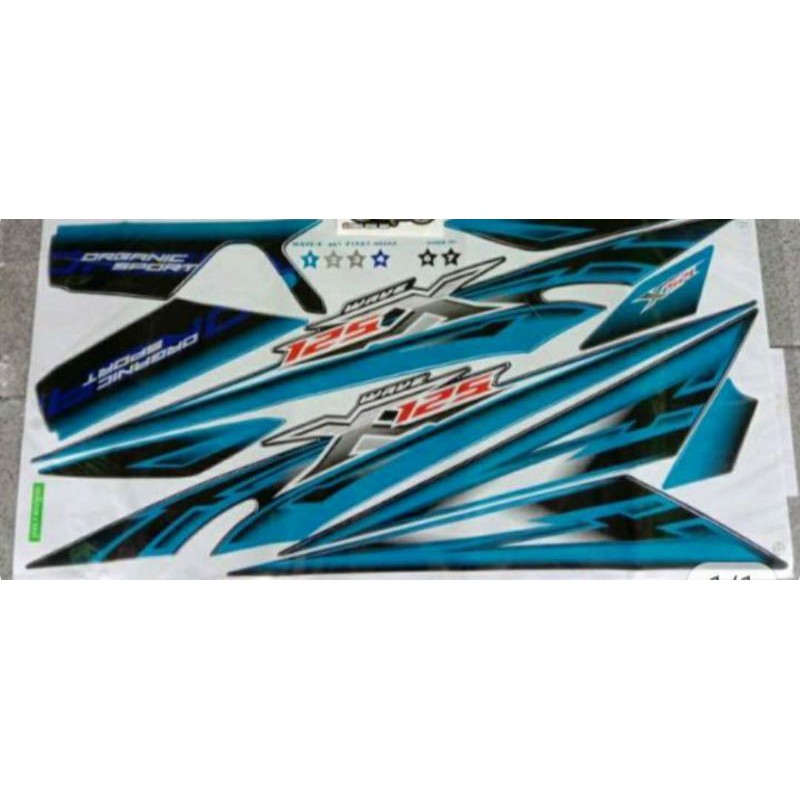Striping Wave 125 x revo lama bisa custom warna