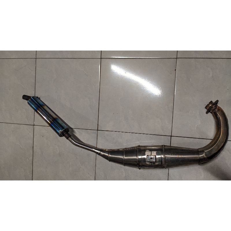 KNALPOT NINJA R/RR MERK R9 SENTUL ORIGINAL