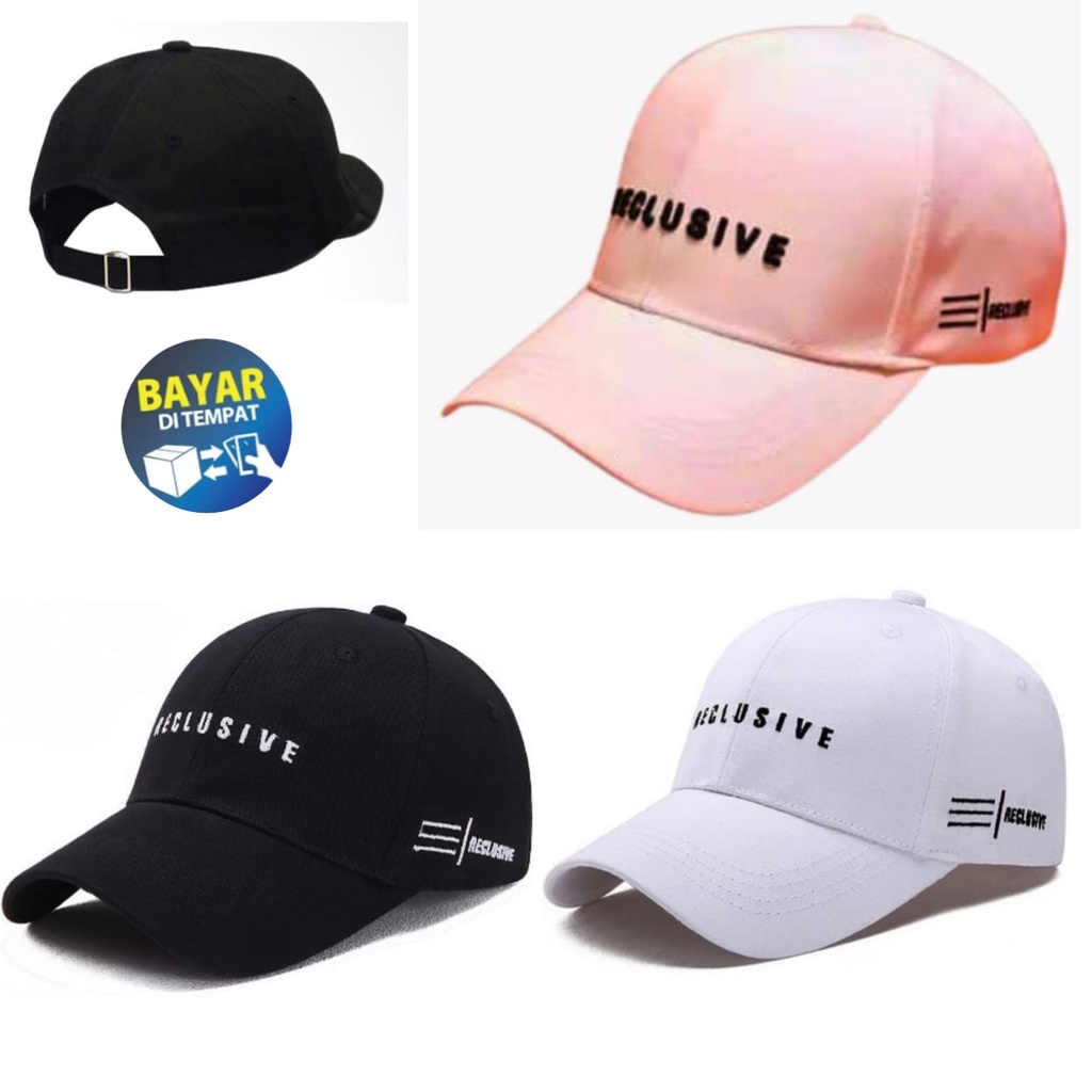 Big Promo Topi Distro Pria Dewasa Baseball Grosir Keren Kekinian Model Baru Reclusive Original Impor