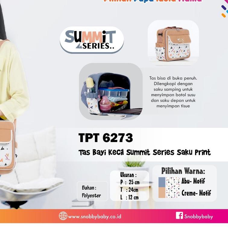 ❈ Snobby Tas Bayi Diaper Bag Gendongan Samping Sling Ransel Hipseat Batal Guling Selimut Summit Seri