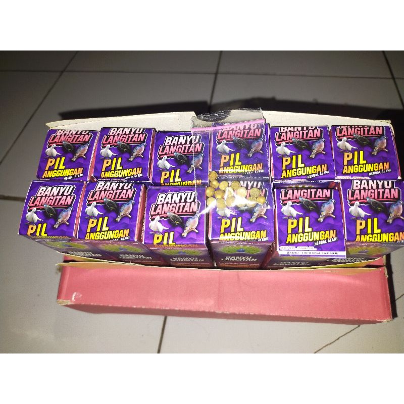 pil perkutut anggungan banyu langitan 1 dus isi12 pcs