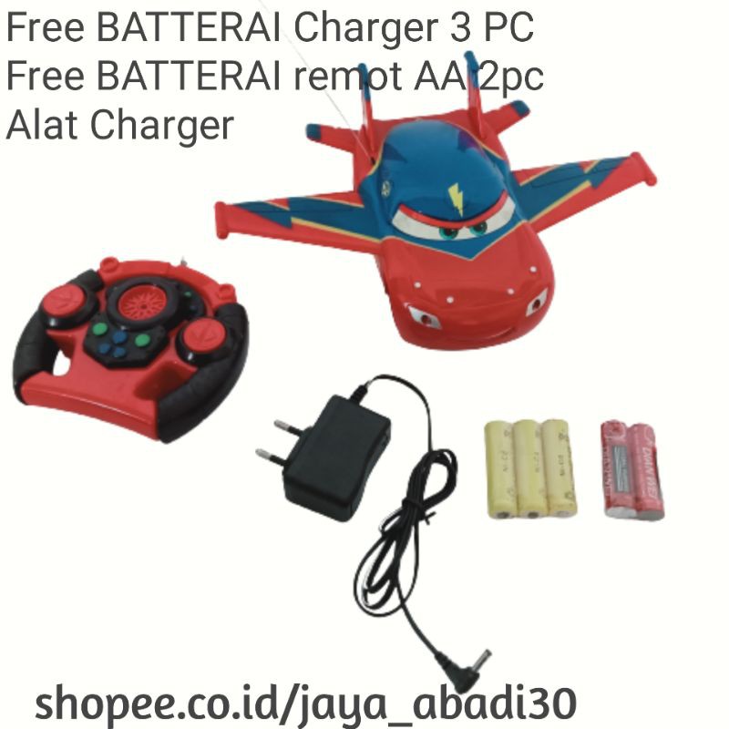 Mainan RC pesawat Planes BATTERAI Recharge include 656-352