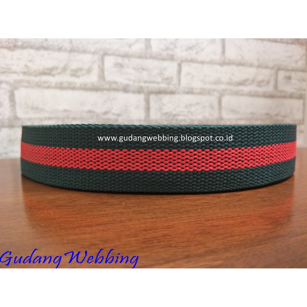 Webbing Katun 3,8 cm Strip