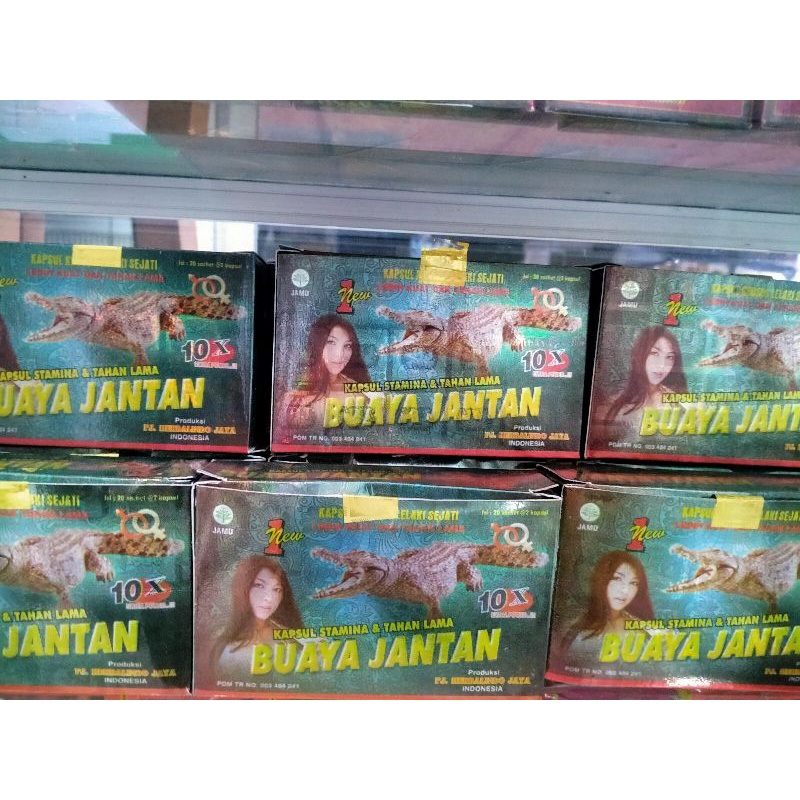 Buaya Jantan Kapsul Herbal Khusus Vitalitas Pria