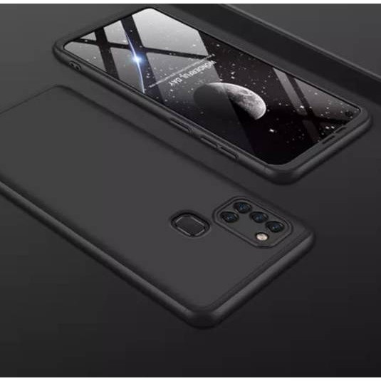 Produk Terbaik Samsung Galaxy A21s Hard Case Armor 360 GKK 3in1 Full Cover Casing Premium... ... ...