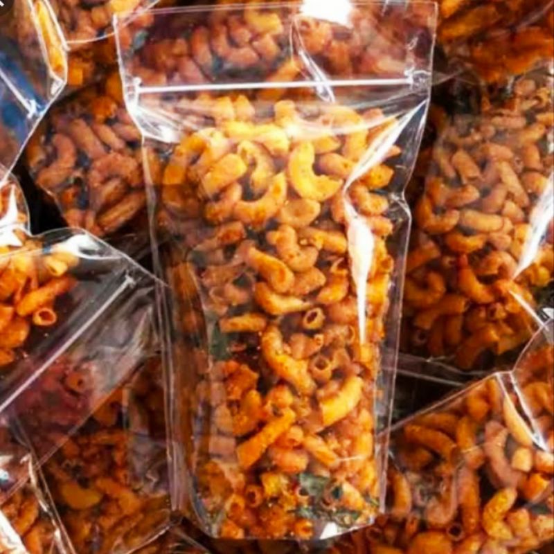 

Makaroni Bantet | Makaroni Bantat Pedas 250gram