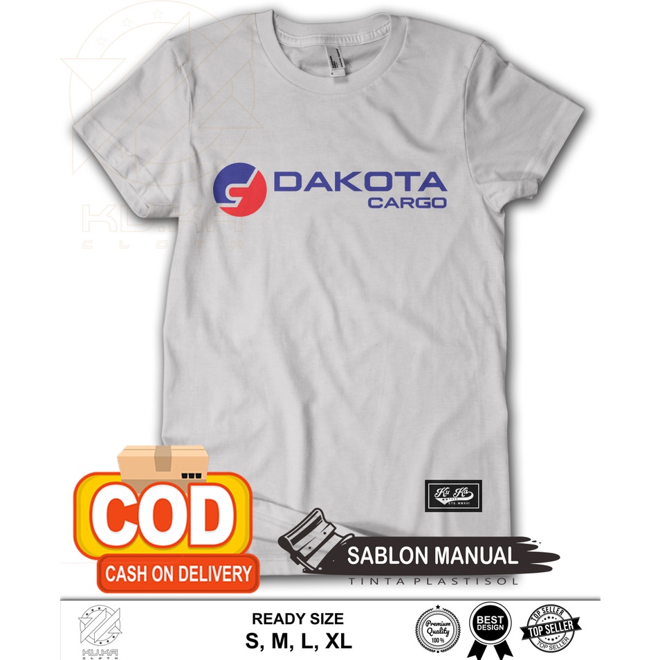 Kaos Baju DAKOTA CARGO Logistic Kaos Perusahaan