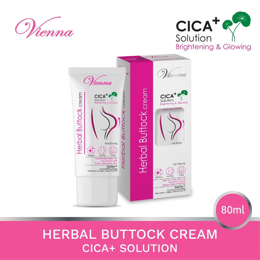 VIENNA Herbal Buttock Cream || Krim Bokong 80ml