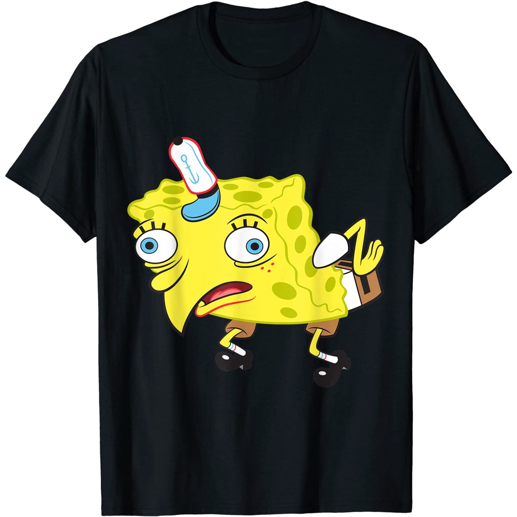 Baju Dewasa  Spongebob Meme Isn't Even Funny T-Shirt