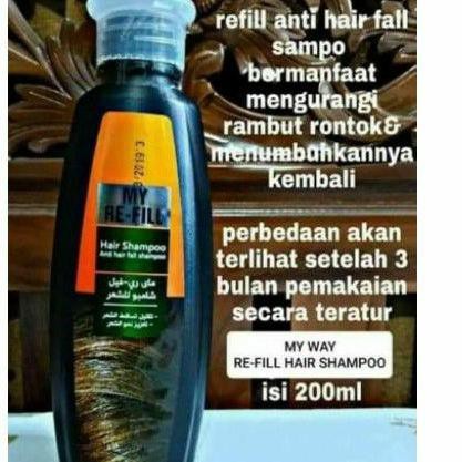 Terlaku.. My way my refill shampoo 05D