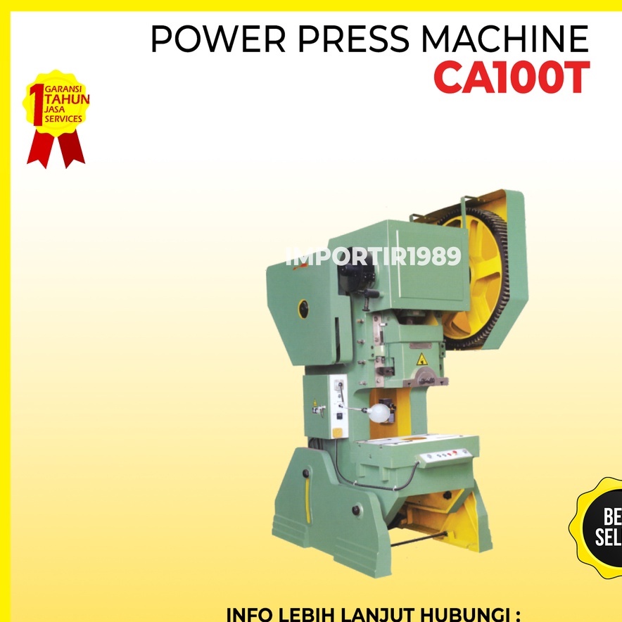 Mesin Pon 100 Ton Power Press Machine CA100T